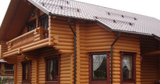Строительство дома из оцилиндрованного бревна в Кондопоге - от 135655 рублей