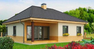 Строительство одноэтажных домов Кондопога цена от 24001 руб. м2